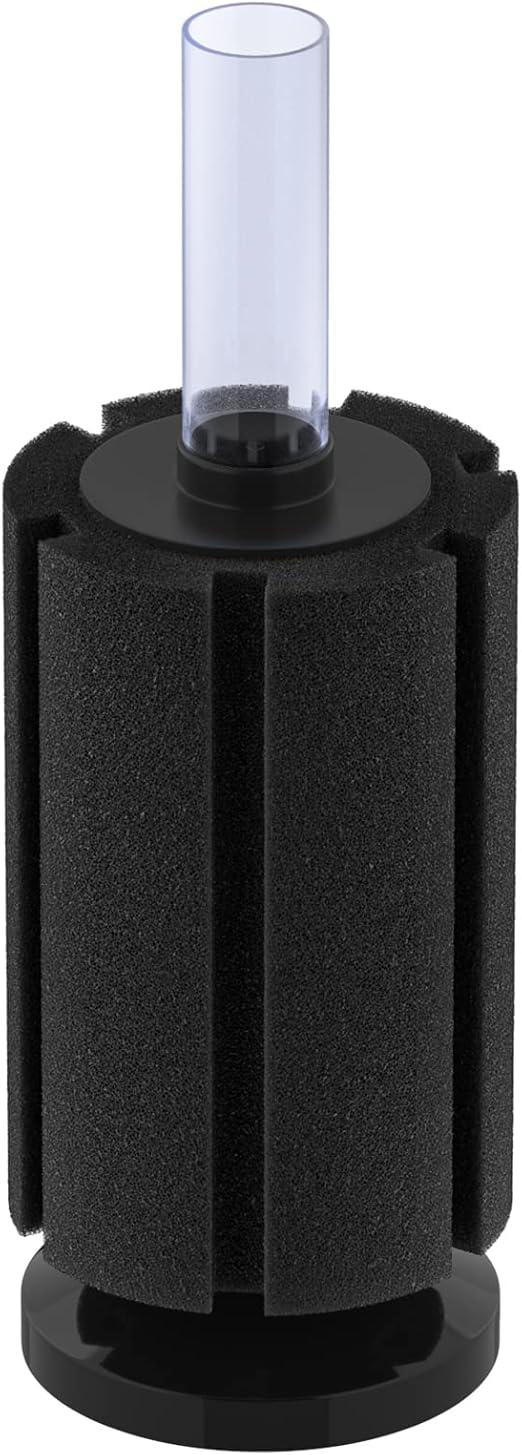 Pawfly Aquarium Bio Sponge Filter Quiet Betta Fry Shrimp and Small Fish Foam Filter for Fish Tanks up to 80 Litre