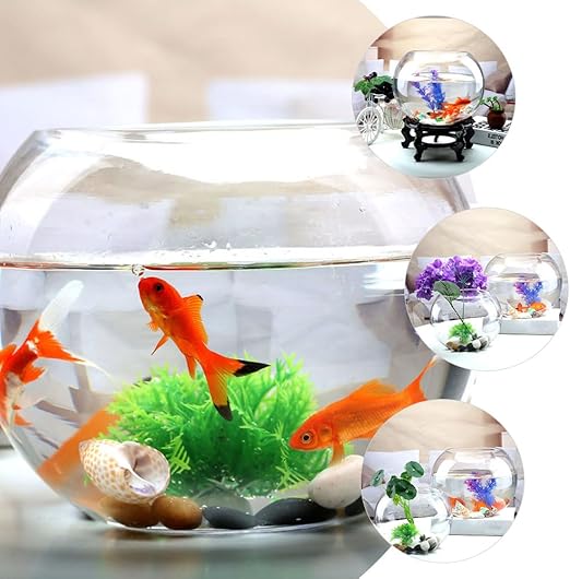 Fish Aquarium Fish Bowl Clear Glass Vase