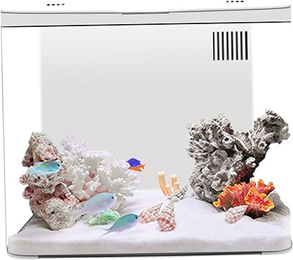 Fish Tank 1.3 Gallon Small Aquarium Starter Kit