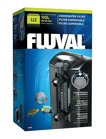 Fluval U2 Underwater Aquarium Filter 110 Litre (30 US Gal)