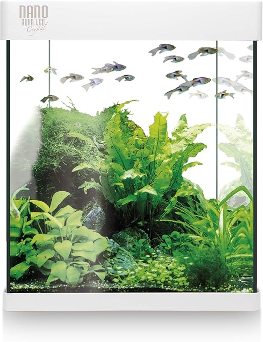 ICA KNA10 Nano AquaLED Crystal 10 Nano Aquarium Kit, Cream