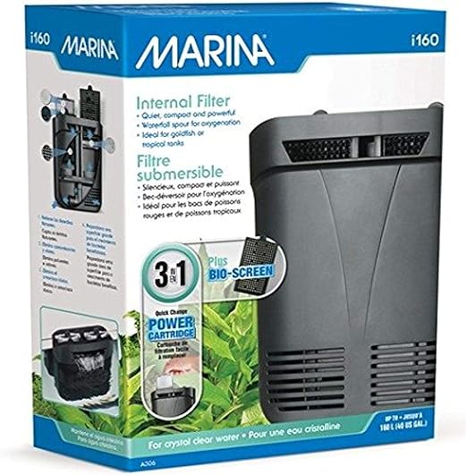 Marina Internal Filter i160 for aquariums up to 160 L,Black,Large