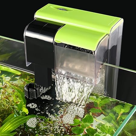 SOUSLOW Fish Tank Filter, Aquarium Filter 450 L/H,5W Aquarium Submersible Filter